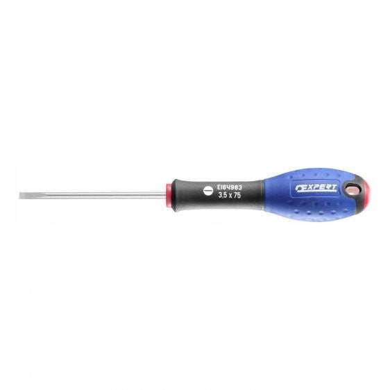 Expert by Facom E164983 - 3.5x75mm Parallel Slotted Comfort Grip Screwdriver