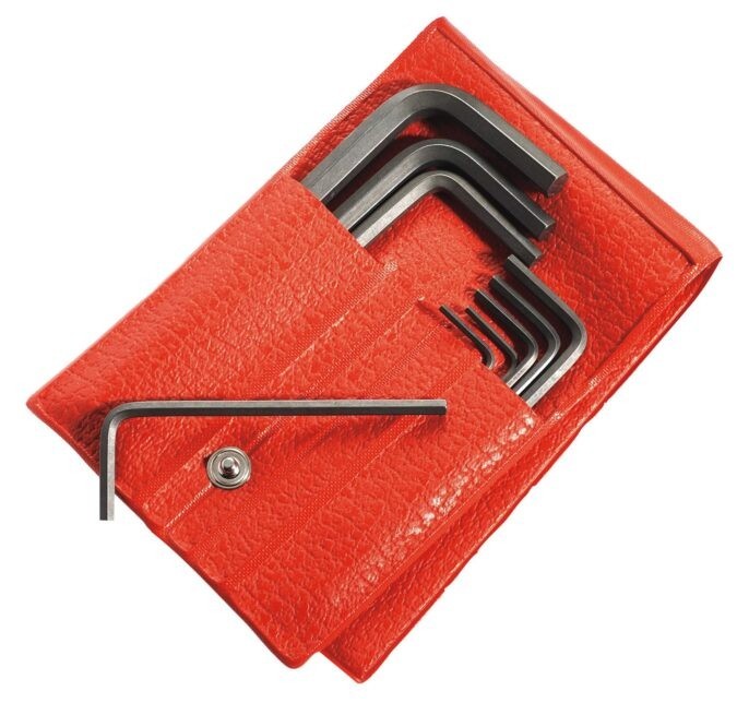 Facom 83SH.JL12 Long Reach Ball End 12 Piece Hexagon Key Set 1.5-12mm In Wallet