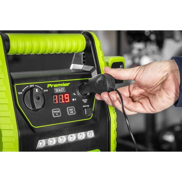 Sealey PRS4400 Premier 12/24V RoadStart® Jump Starter 4400A Peak Amps