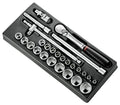 Facom MOD.SL161-46 - 26pc 1/2" Square Drive Metric 6pt Socket Module + SL.161