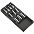 Expert by Facom E032201 10 Piece 1/2″ Drive Metric Deep Socket Module 10-24mm