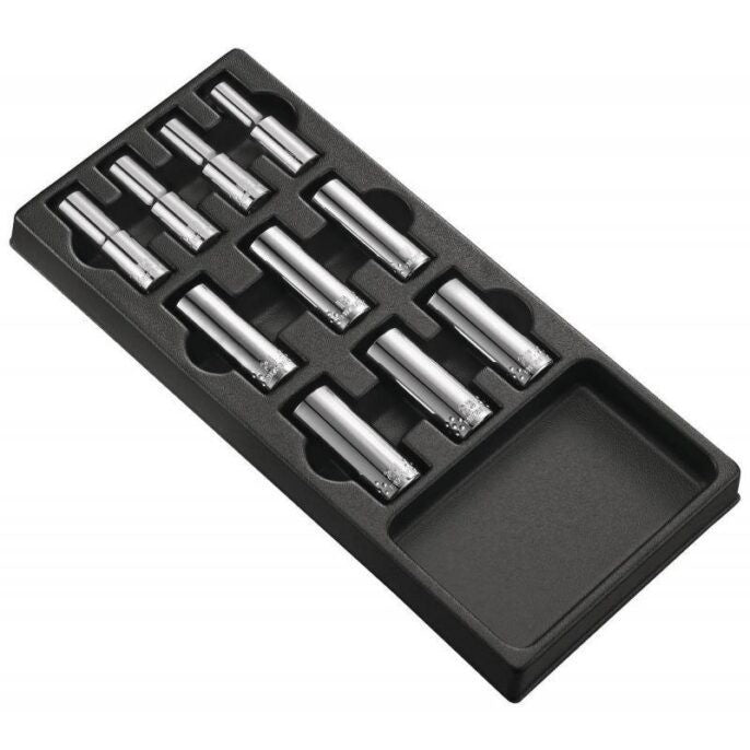 Expert by Facom E032201 10 Piece 1/2″ Drive Metric Deep Socket Module 10-24mm