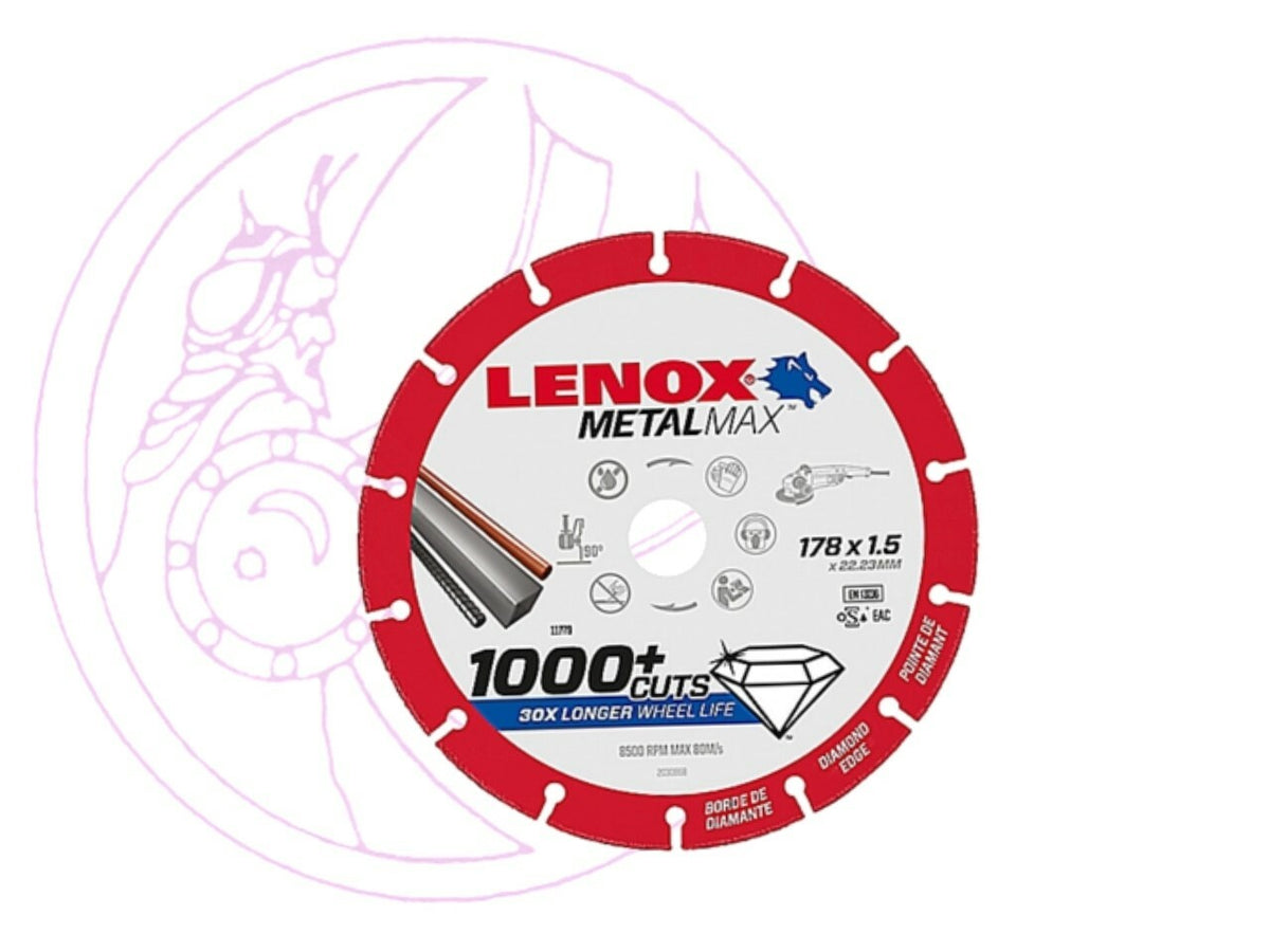 Lenox Metalmax 2030868 Cut Off Wheel 170 x 22.23 x 1.5mm