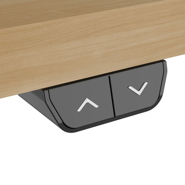 Dellonda DH66 Ultra-Quiet Adjustable-Height Electric Sit/Stand Desk