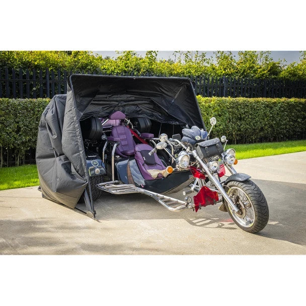 Sealey STSXL Trike/3 Motorcycle Garage Shelter 2100 x 3800 x 1900mm