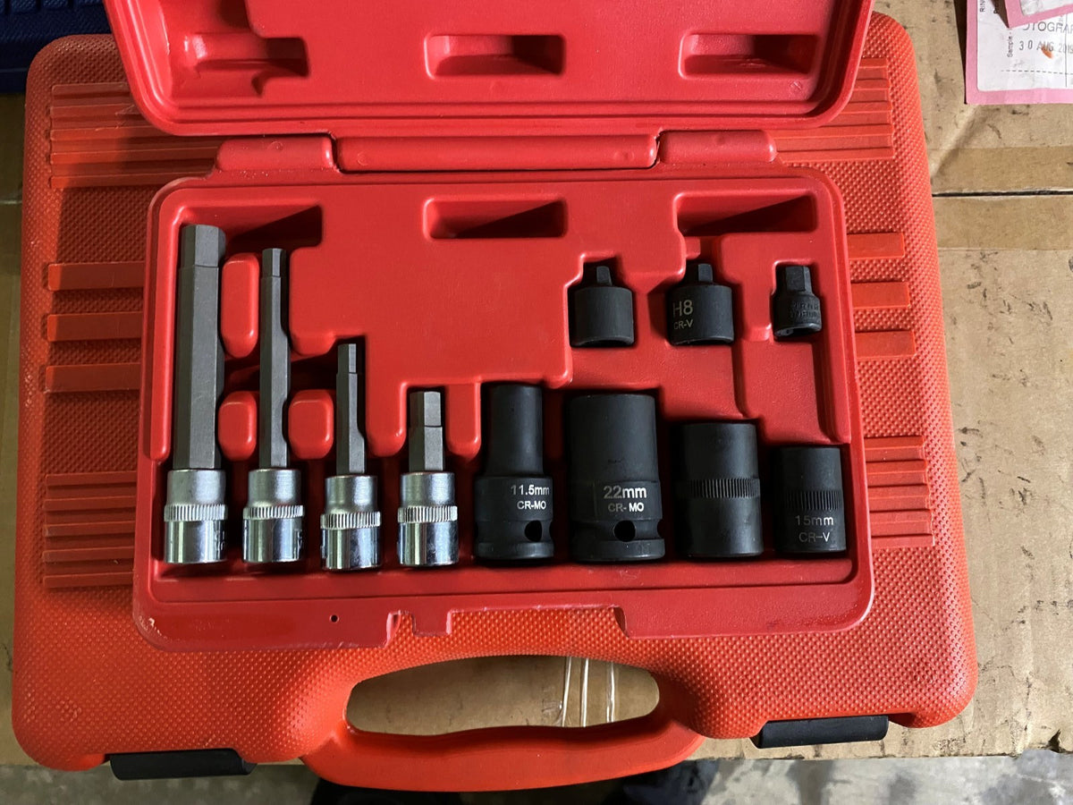Brake Caliper Socket Set 11pc