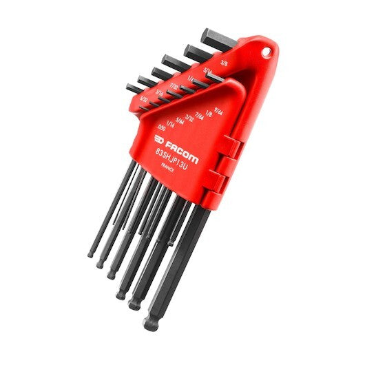 Facom 83SH.JP13U SET OF 13 LONG HEX KEYS IN WALLET IMPERIAL