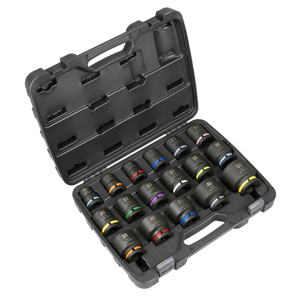 Sealey AK8892M Premier Impact Socket Set 3/4"Sq Drive 17pc