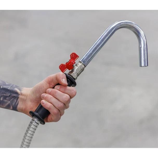 Sealey AK456DX Air Discharge Mobile Oil Drainer with Probes 35L