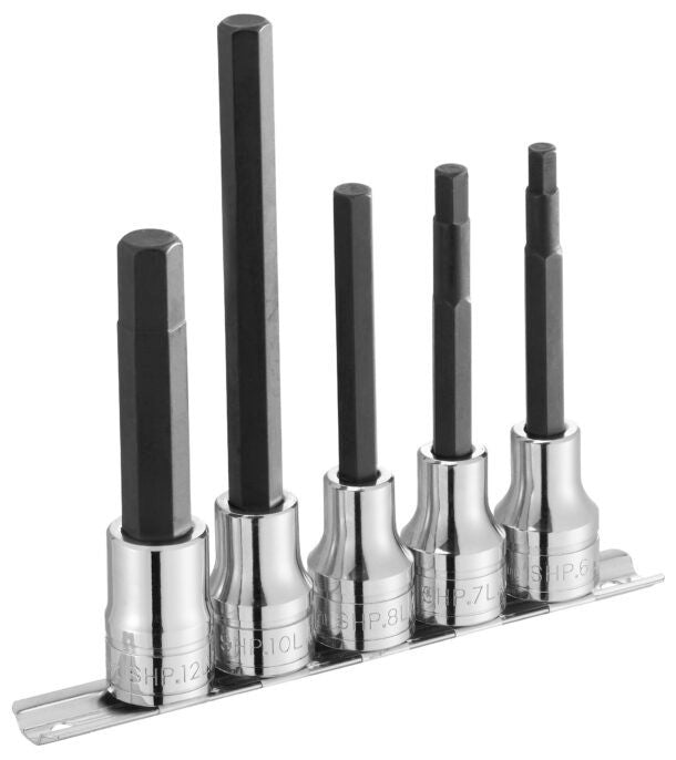 Facom ST.41-  1/2″ Drive Metric Hexagon Screwdriver Bit Socket Set 6-12mm