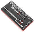 Facom MODM.SL161-36 1/2″ Drive Metric Hexagon (6-Point) Socket Set In Foam
