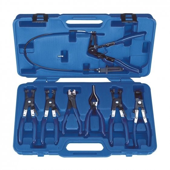 Expert by Facom E200501  7pc Hose Clamp Plier Set + Case