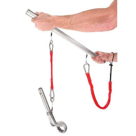 Facom LAN0.2 20 cm Strap, 60mm Stainless Steel Dual Snap Hooks With Screw Safety