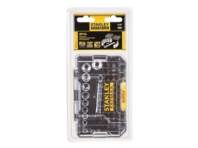 Stanley FMMT19101-0 Fatmax 1/4"Socket & Bit Set, 37 Piece