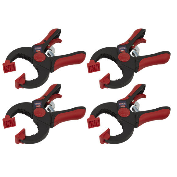 Sealey RC504 Ratchet Clamp Set 45mm 4pc