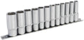 Sealey AK2841 Socket Set 12pc 3/8"Sq Drive 6pt Deep WallDrive Metric