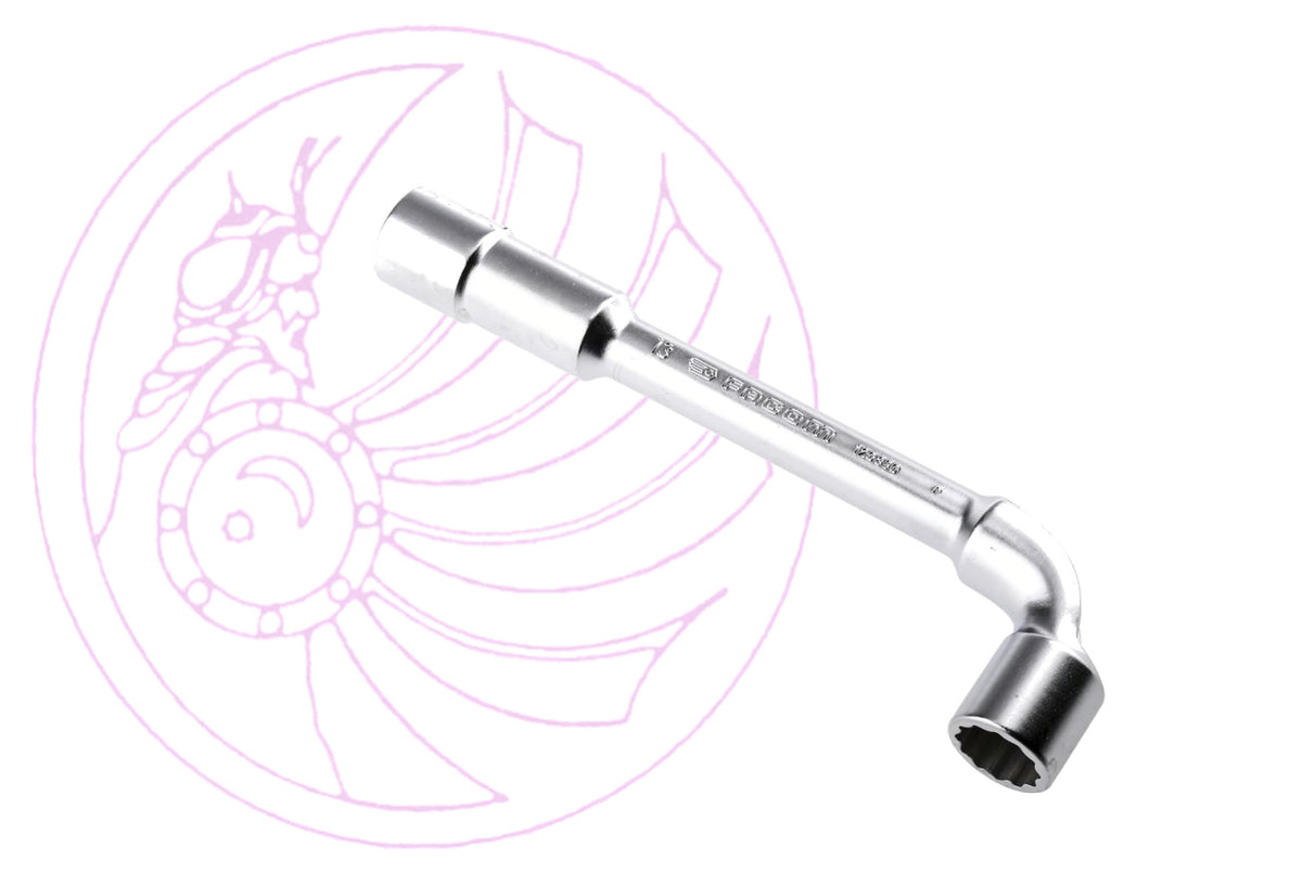Facom 76.17 Angled Open-Socket 12 X 6 Point Wrench 17mm