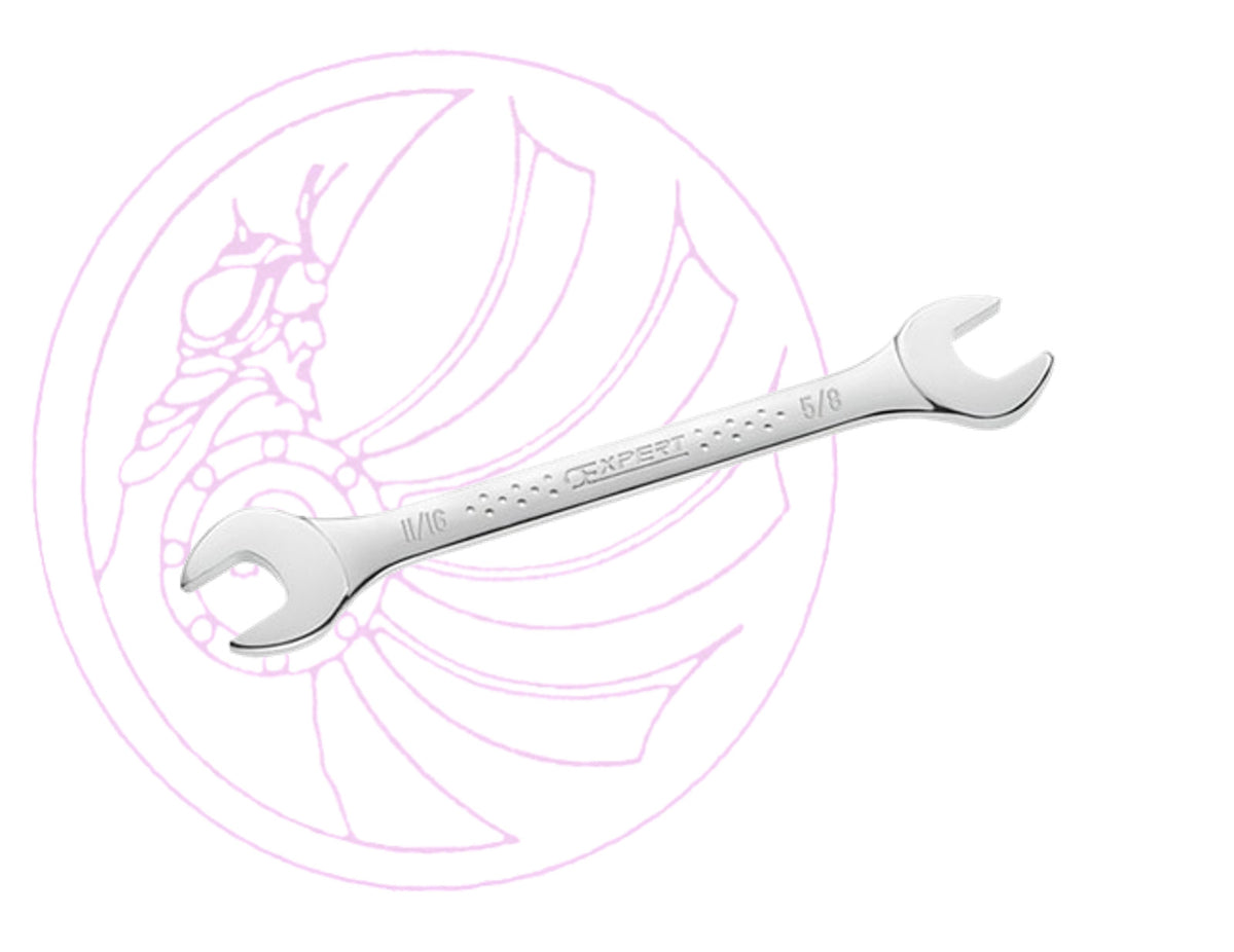 Expert by Facom E113289 Open-End Spanner 5/16" x 1/4"