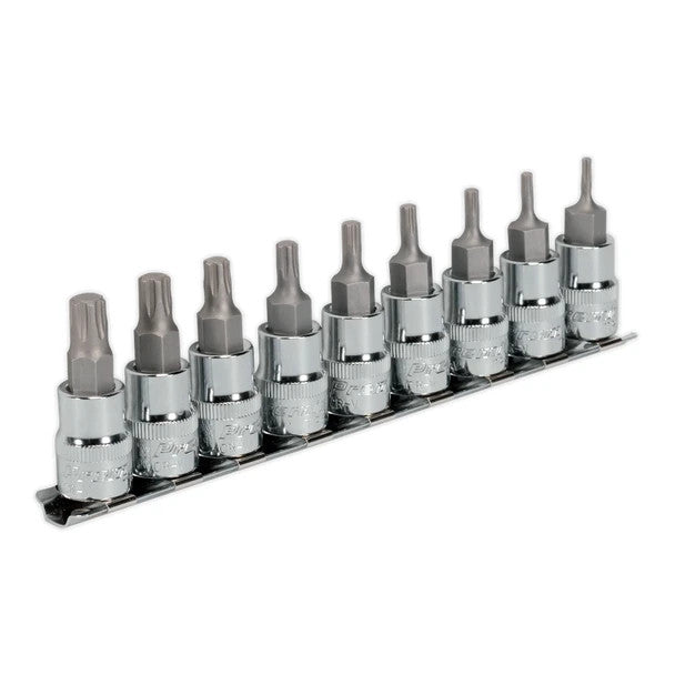 Sealey AK6222 Premier TRX-P* Socket Bit Set 3/8"Sq Drive 9pc
