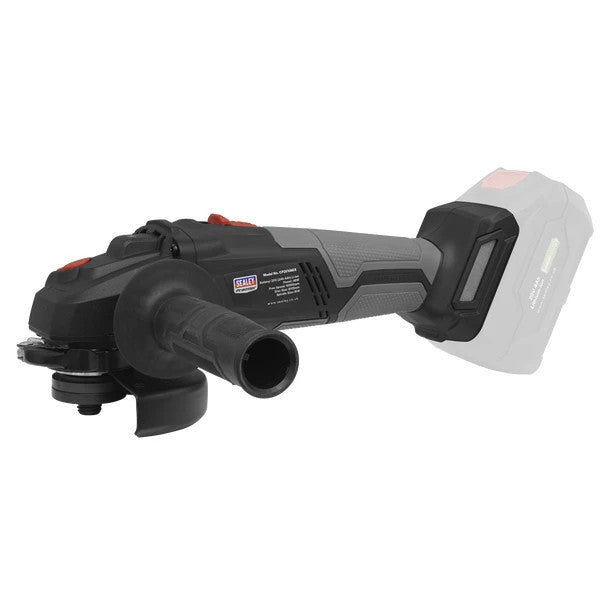 Sealey CP20VAGX SV20 Series 115mm Brushless Cordless Angle Grinder20V -BODY ONLY