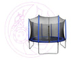 Dellonda DL69  Heavy-Duty Outdoor Trampoline with Safety Net 12FT
