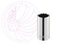 Expert By Facom E117286 1/2" Drive 21mm Chrome 12-Point Deep Socket