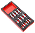 Facom MODM.HLA 13 Piece 3/8″ & 1/2″ Drive Deep Metric Socket Set in Foam