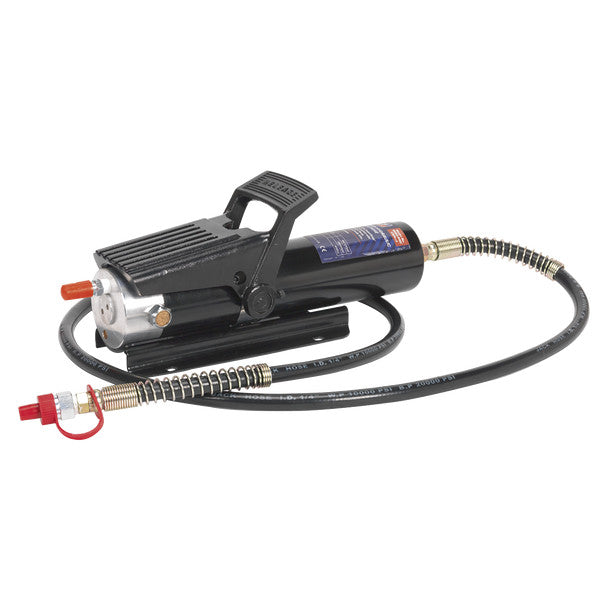 Sealey RE83/840/CWH Air Hydraulic Pump with Hose 10 Tonne