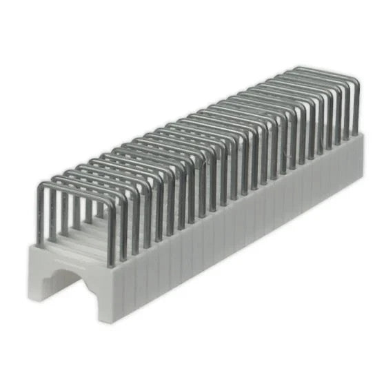 Sealey CT8125S03 Staple 9mm Round 7.5 x 12.5mm Flat for CT8125 Pack of 200