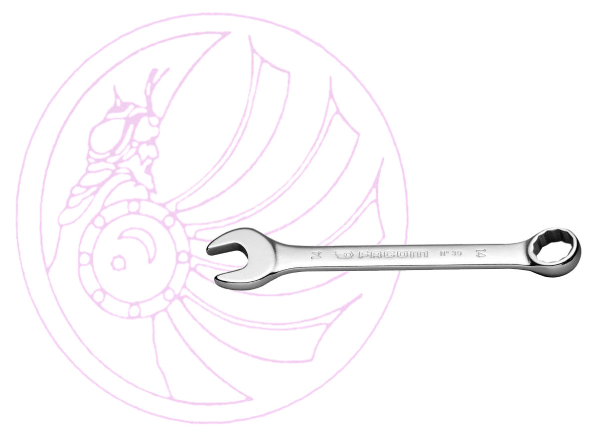 Facom 39.10 Short-Reach Combination Spanner 10mm