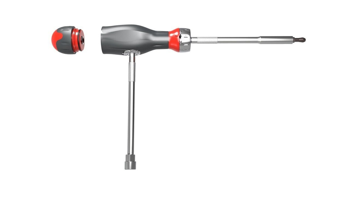 Facom ATCL.3.12PB 12 Piece ProTwist 3 In 1 Dual Ratcheting Multibit Set with 1/4