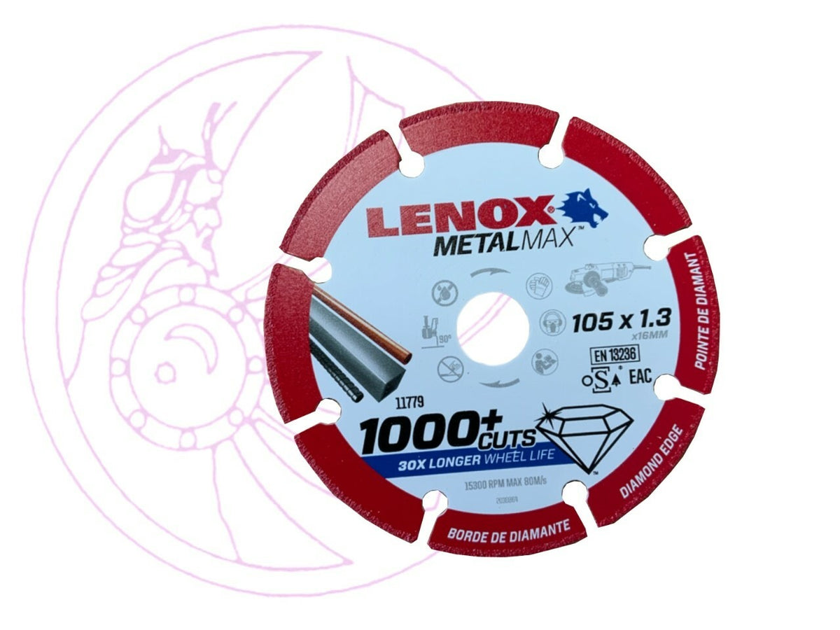 Lenox Metalmax 2030864 Cut Off Wheel 105 x 15.88 x 1.3mm