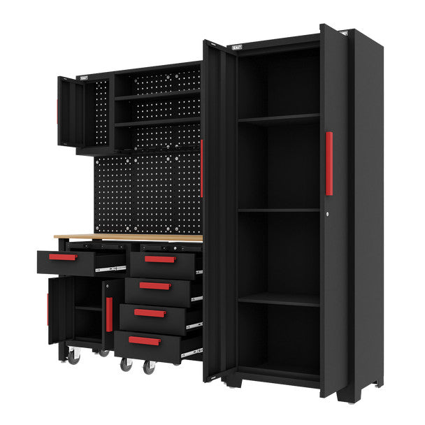 Sealey APMS12OP American PRO Complete Garage Storage with 2 Mobile Trolley