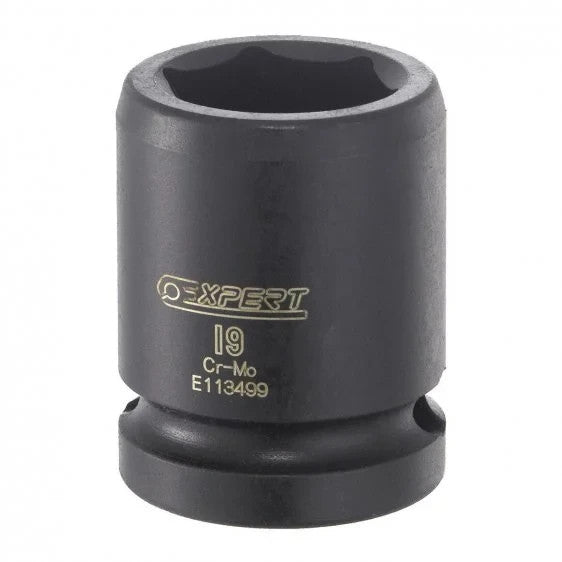Expert by Facom E113498- 18mm 1/2" Square Drive Metric 6pt Impact Socket