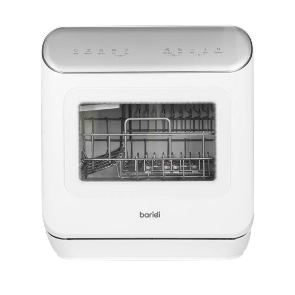 Baridi DH72 Tabletop Dishwasher 3 Place Settings 6L Capacity