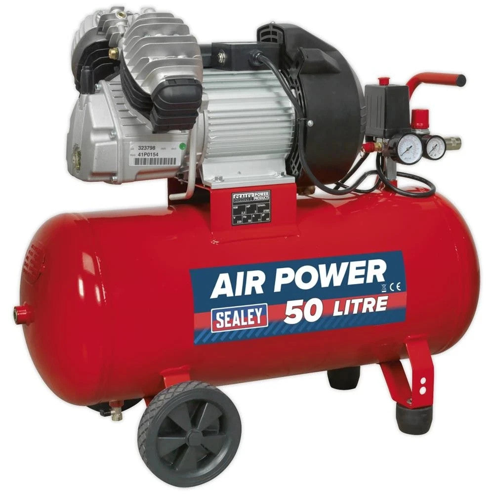 Sealey SAC05030 Air Compressor 50 Litre 240V