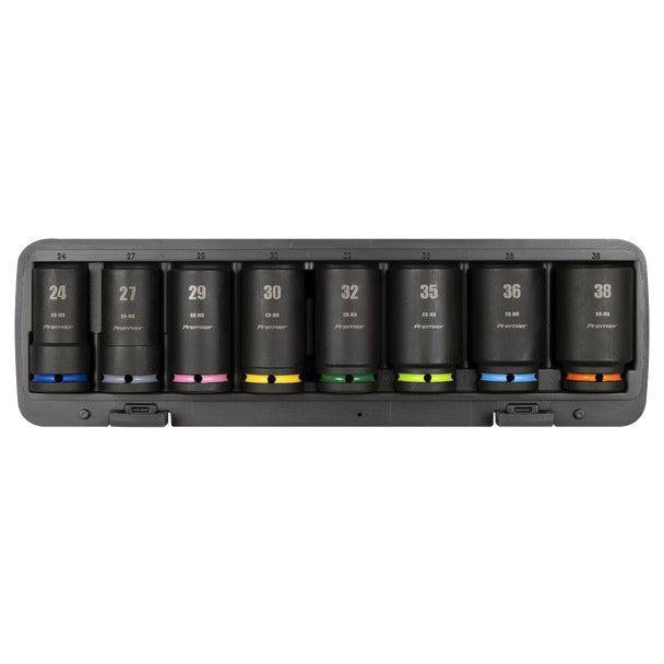 Sealey AK8891M Premier Deep Impact Socket Set 3/4"Sq Drive 8pc