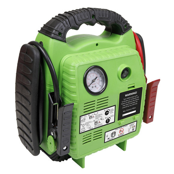 Sealey RS1322HV 12V RoadStart Emergency Jump Starter with Air Compressor