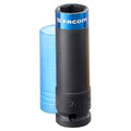 Facom NSI.19L 1/2" DRIVE Reinforced Long Impact Socket-19 mm