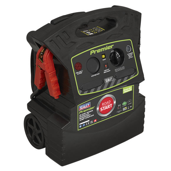Sealey PRS6400 12/24V Wheeled Jump Starter 6400A