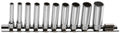 Facom REL.40U 10 Piece 1/4″ Drive Imperial Deep Bi-Hexagon (12 Point) Socket Set