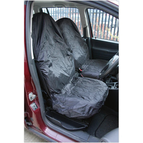 Sealey CSC5 Lightweight Front Seat Protector Set 2pc